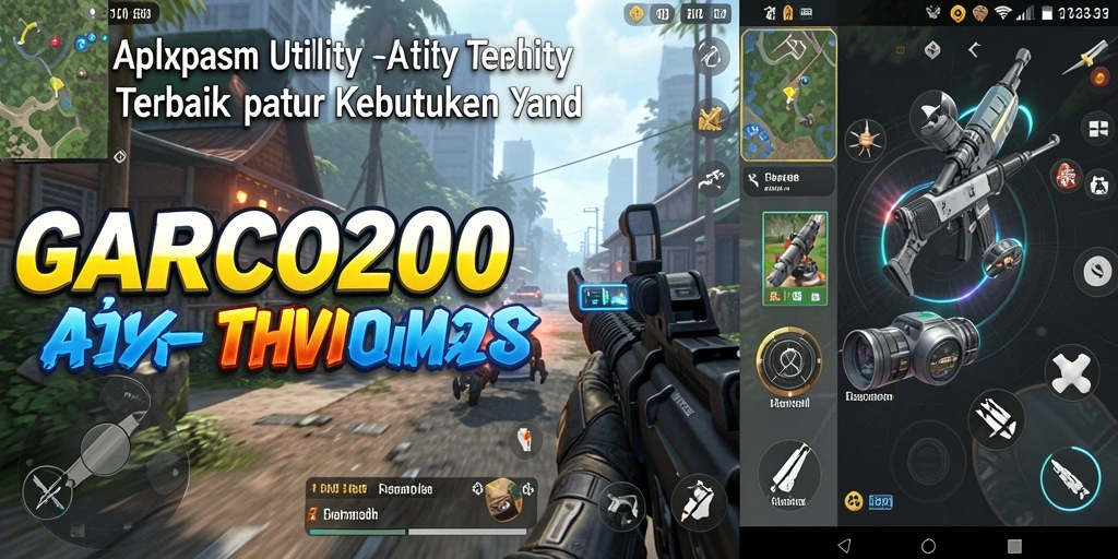 Tampilan aplikasi GARCO200 yang sederhana dan fungsional.