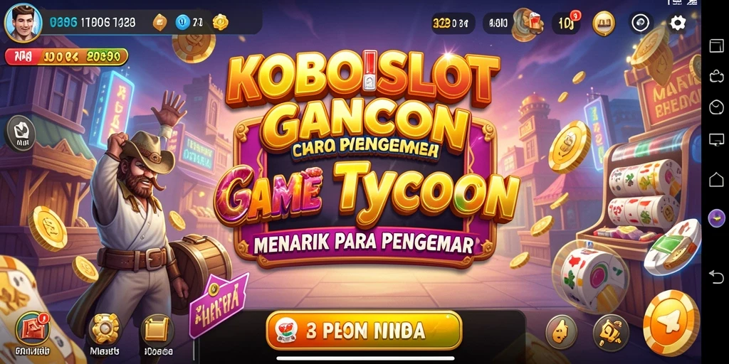 Screenshot KOBOISLOT menampilkan gameplay Tycoon yang mengasyikkan.